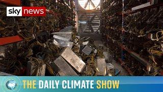 Secret Bitcoin farm, record breaking CO2 levels and 'period plastic'