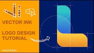 How to design a logo | Vector Ink beginners logo design tutorial