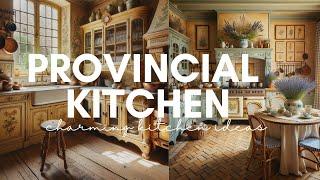 French Provincial Kitchen Design Style | Vintage Kitchen Ideas