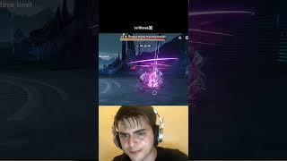 Combat difference between Genshin Impact and Wuthering waves  #genshinimpact #wutheringwaves