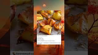 Запеченый картофель #готовка #ппеда #рецептынакаждыйдень #ппрецепты #рецепт #рецепты #вкуснаяеда