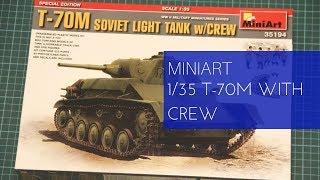 Miniart 1/35 T-70M Soviet Light Tank w/Crew (35194)