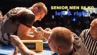 ARMWRESTLING LVIV OPEN CUP 2018 | SENIOR MEN 86 KG