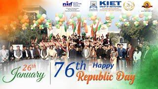 India’s 76th Republic Day Celebration | Honoring the Spirit of Democracy @ #KIET | #republicday2025