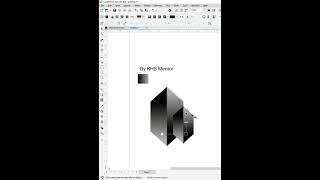 How to make logo by Polygon tool in CorelDraw