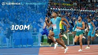 Fred Kerley storms to 9.92 in Rome 100m - Wanda Diamond League 2022