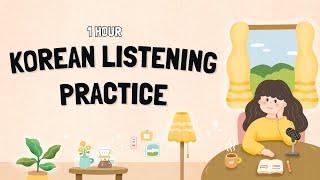 1 Hour of Korean Listening for Beginners 