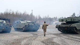 Italy Deploys Tanks for Joint Exercises with US Army Europe & Africa