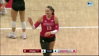 Nebraska vs Indiana | Women Volleyball Nov 16,2024