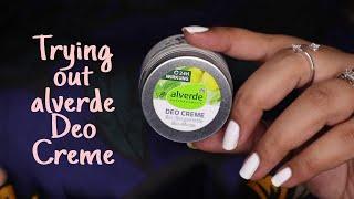 Review: Alverde Naturkosmetik Cream Deodorant (Bergamot and Mint)