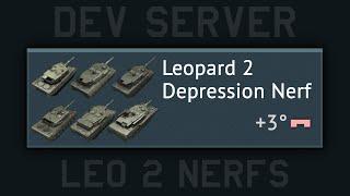 [Dev] Total Leopard 2 Nerf?