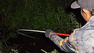 Rejeki tak terduga mancing tengah malam dirawa #SG-407