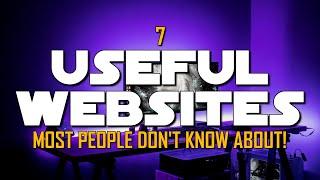 7 Useful Websites Most People Don't Know About! (2025 Update)