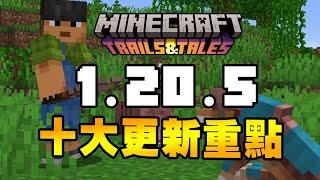 Minecraft 1.20.5 十大更新重點