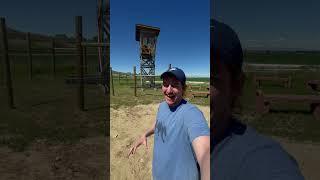 One of the old guard towers at Heart Mountain #history #ww2 #usa #travel #vlog #wyoming