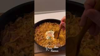 Korean Rose Shin Ramen   || easy ramen recipe || aesthetic korean lunch