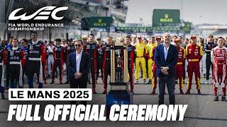 Full Official Departure Ceremony | 24 Hours of Le Mans 2025 | FIA WEC