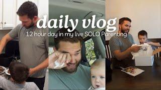 DAY IN MY LIFE//SOLO PARENTING//DOCTOR UPDATE//GRILLING OUT