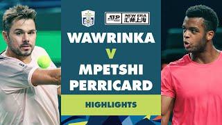 Stan Wawrinka vs Giovani Mpetshi Perricard Highlights | Rolex Shanghai Masters 2024