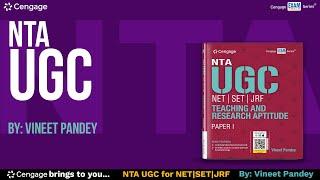 NTA UGC NET Paper I (Teaching and Research Aptitude) | Cengage Exam Crack Series®