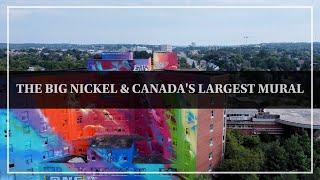 The Big Nickel & Canada's Largest Mural (4K Drone)