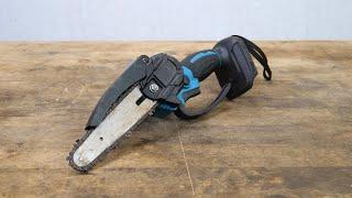 $3 Mini Cordless Chainsaw Repairing | Battery Pruning Saw