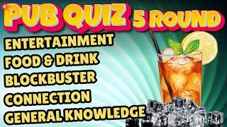 PUB QUIZ WITH ANSWER : PROVE Your Knowledge with These PUB QUIZ  5 ROUNDS!