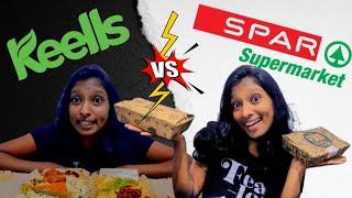 හොදම එක මොකද්ද කියල හිතාගන්න බෑ | 720/= | Keells Vs Spar Supermarket | Chicken Fried Rice#foodreview