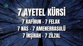 Ayetel Kürsi, Kafirun, Felak, Nas, Amenerrasulü, İnşirah, Zilzal Suresi | Faziletli Dualar | Kuran