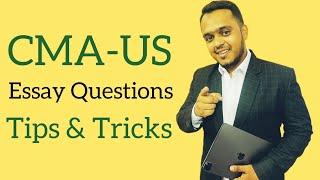 Solving Essay Questions in the CMA US Exam || Tips & Tricks #certifiedmanagementaccountant