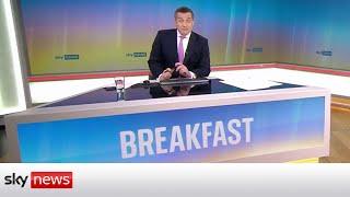 Sky News Breakfast with Niall Paterson