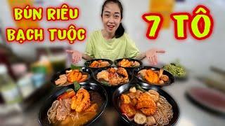 Ngỡ Ngàng Với Sức Ăn Của Yến Hugo 7 Tô Bún Riêu Bạch Tuộc Mới Làm Em Ấy Chùn Bước