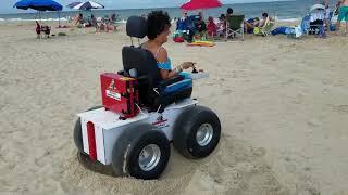 Sand Helper Electric Beach Wheelchairs