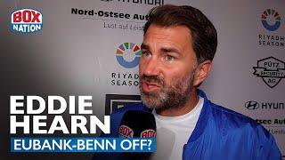 Eddie Hearn Reacts To Heated Argument With Chris Eubank Jr's Manager