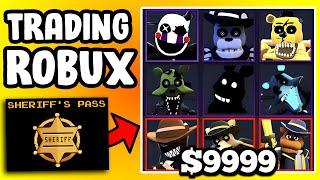 TRADING The NEW SHERRIFS PASS is a CHEAT CODE.. (Five Nights TD)