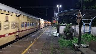 WAP4 Leads Madgaon - Mangaluru Special Out of Udupi On A Peaceful Evening