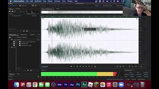 How to remove Audiojungle watermark using Adobe Audition