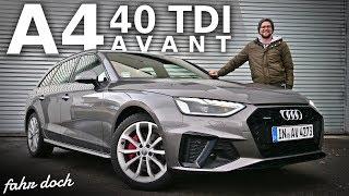 Ich finde den SEXY! AUDI A4 40 TDI AVANT S-LINE QUATTRO 2019 | Review und Fahrbericht | Fahr doch