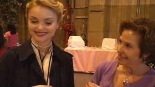 Izabella Miko @ the Got All Your Marbles? Booth @ the Academy Award Connected Gift Suites. Pt 2