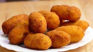 Como hacer croquetas de pollo del mundo ¡La receta secreta de mi abuela!