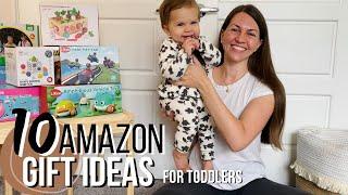 10 Amazon Holiday Toy Gift Ideas for Toddlers | Kids Gift Guide | STEM & Montessori