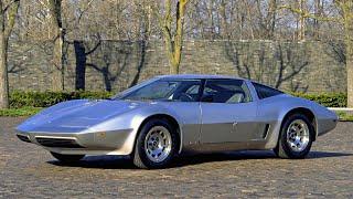 Most Beautiful Concept Cars: 1970s Chevrolet Mid-Engine 4 Rotor Corvette ("Aerovette")