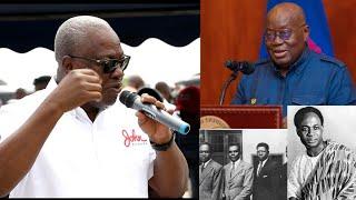 H.E John Mahama replied and fired Nana Addo over Kwame Nkrumah's founder's day statement