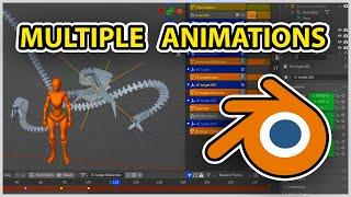 How to Create Multiple Animations in Blender