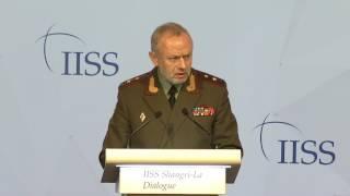 IISS Shangri-La Dialogue 2017: Lieutenant General Alexander Vasilyevich Fomin