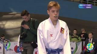 International Lviv Cup 2018/03/24 Male 10-11 years 44+ kg Kokhanskyi Kirill Final Sportclub Tigrenok