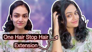 ONE HAIR STOP Hair Extension Review|One Hair Stop Reviews|Side Patches