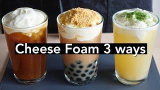 Cheese Foam Recipe for Cheese Tea Boba