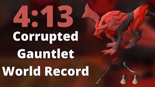 *WORLD RECORD* 4:13 Corrupted Gauntlet Speedrun