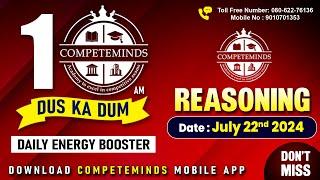 Dus ka Dum | IBPS RRB PO & CLERK SPECIAL | TOPIC OF THE DAY | REASONING | CALENDERS | SOLVE IN 5 SEC